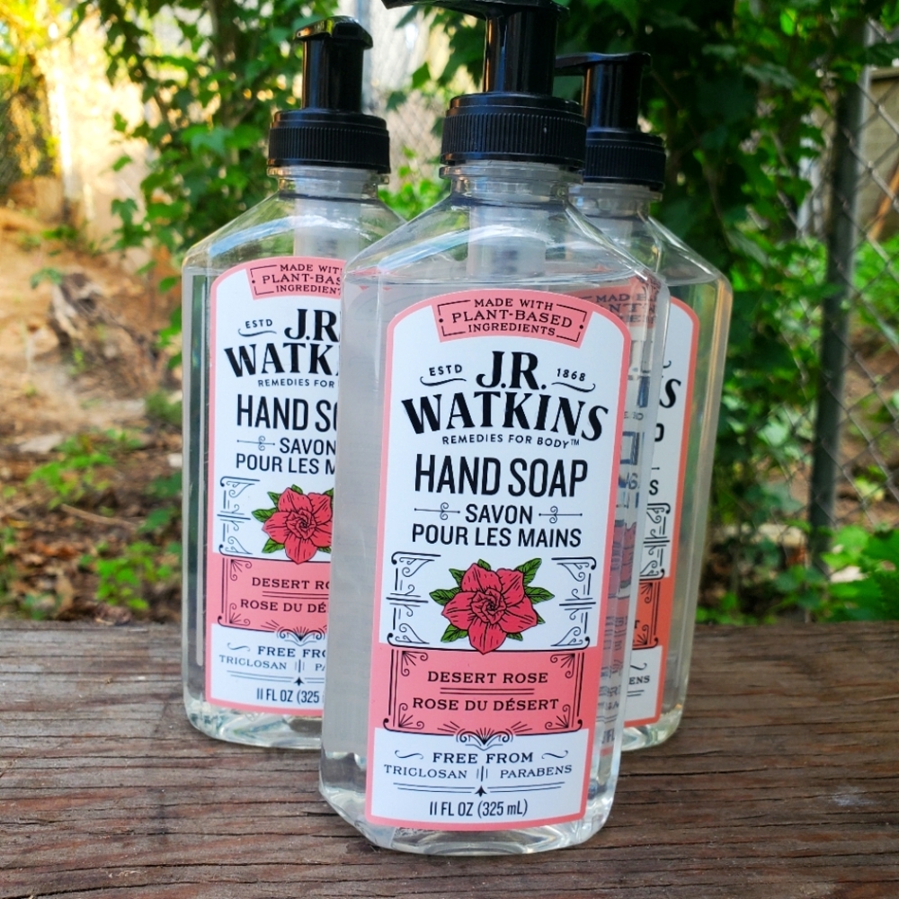 JR Watkins Desert Rose Hand Soap